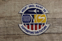 Load image into Gallery viewer, USAF 4950th Organizational Maintenance Squadron Sew On Patch -Used