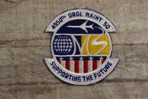 USAF 4950th Organizational Maintenance Squadron Sew On Patch -Used