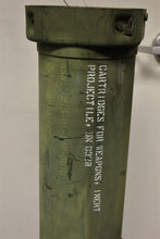 Load image into Gallery viewer, M830A1 120mm High Explosive Anti-Tank Cartridge Tube - 1315-01-333-0534-C791 - 12912369 - Empty