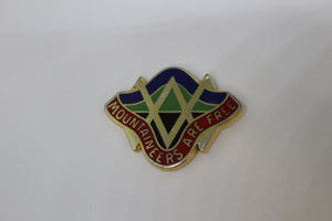 Vintage Mountaineers Are Free Pin -Used