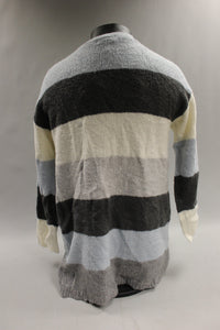 Knox Rose Cardigan Striped Sweater - Size: Medium - New