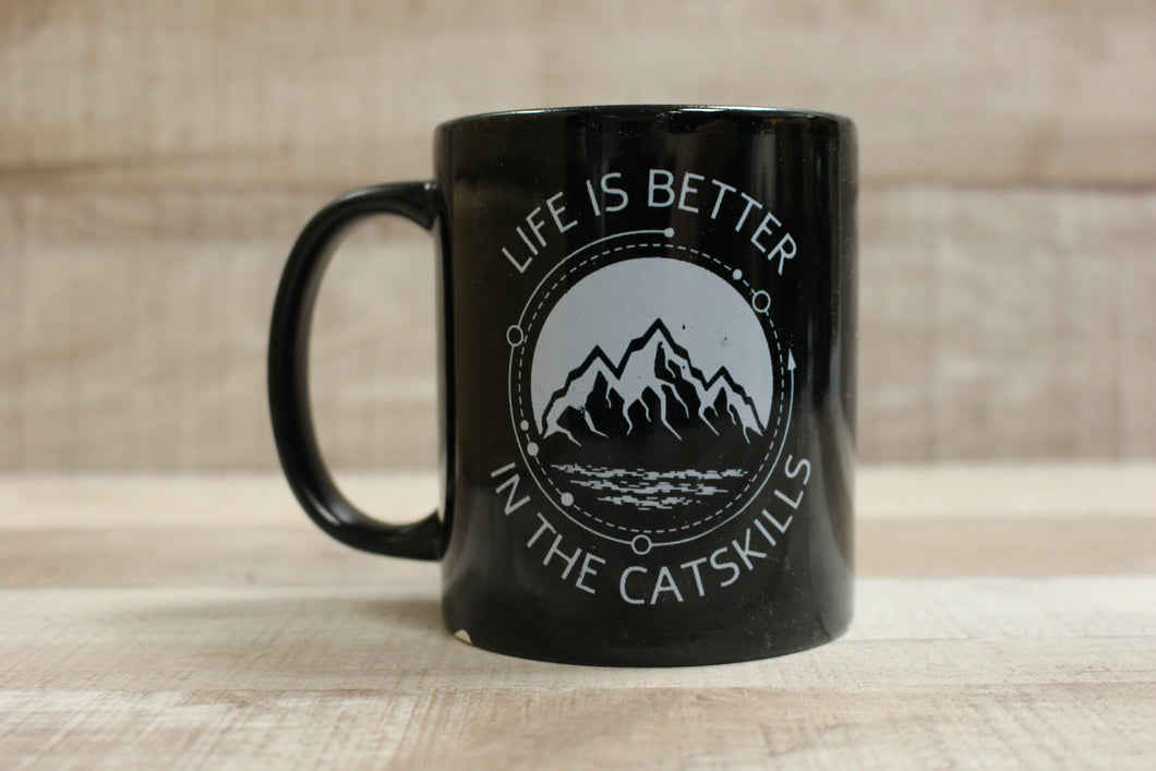Life Is Better In The Catskills Coffee Mug Cup -New