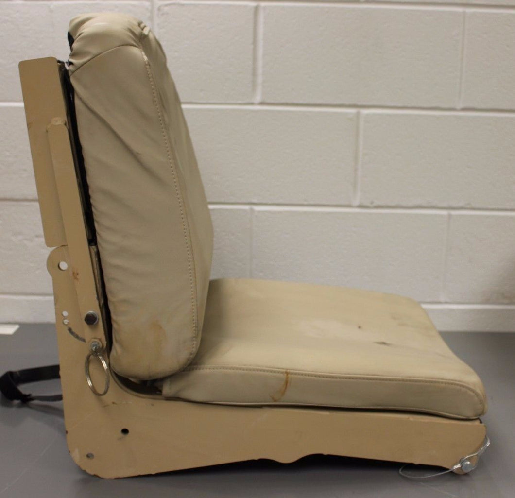 Military Truck Crew Seat, NSN 2540-01-568-7392, P/N 3686241C91, Tan (#3)