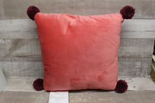 Load image into Gallery viewer, Feliz Navidad Pink Pillow Décor -New