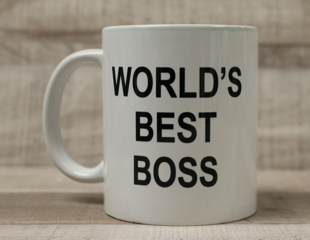 World's Best Boss Coffee Mug Cup - 11 Oz - New