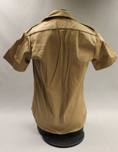 Load image into Gallery viewer, Men&#39;s Army Tan Short Sleeve Shirt - Size Medium -Used