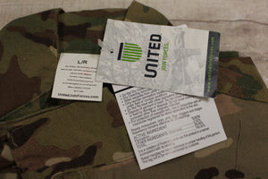United Fortiflame Mutlticam ACU Coat - Size Large - New