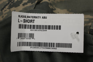 US Air Force ABU Maternity Utility Slacks/Pants - Large (14-16) Short - New