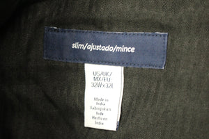 Amazon Essentials Men's Slim-fit Wrinkle-Resistant Pants - 32x32 - Black - New