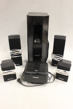 Load image into Gallery viewer, Panasonic Speaker And Subwoofer System 6-Piece Set -Used