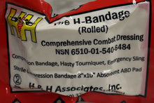 Load image into Gallery viewer, Rolled H-Bandage Comprehensive Combat Dressing - 6510-01-540-6484 - New