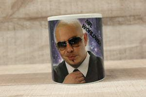 Mr Worldwide Pitbull Coffee Cup Mug -New