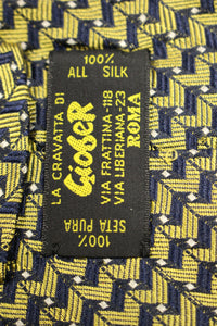 LA CRAVATTA DI Giober Silk Necktie Tie - Length 60" - Used