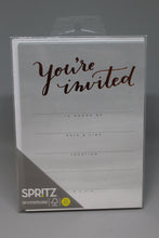 Load image into Gallery viewer, Spritz You&#39;re Invited Invitations with Envelopes - 20 Count - New