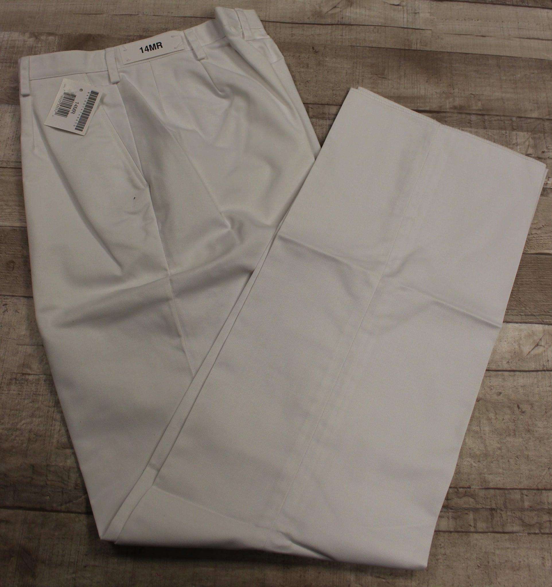 ladies white dress slacks US Navy Women's White Dress Pant Slacks - 14 Misses Regular