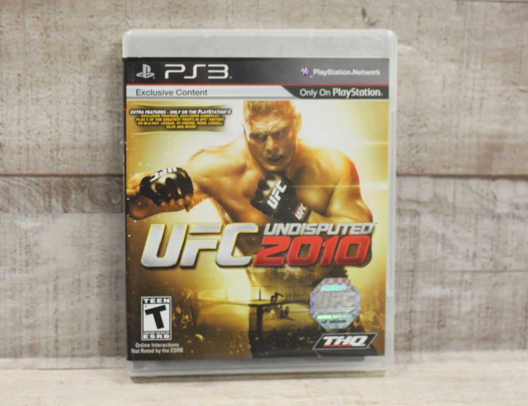 UFC Undisputed 2010 Sony PlayStation 3 Game