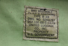 Load image into Gallery viewer, Vintage B-4B Flyer&#39;s Clothing Bag - Used