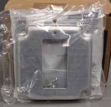 Load image into Gallery viewer, Box of 10 RACO 4 in Sq Single Gang Exposed Work Cover for GFCI Device, 808C, NEW