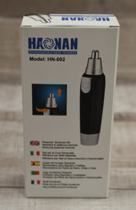 Hanan HN-002 Men's Battery Powered Nose/Ear Hair Clipper - New