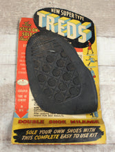 Load image into Gallery viewer, Treds Stick On Rubber Soles - Set of 2 - Black - Without Cement - New