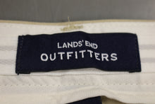 Load image into Gallery viewer, Lands&#39; End Outfitters Men&#39;s Traditional Plain Khaki Chino Pants - Size: 38MR - New