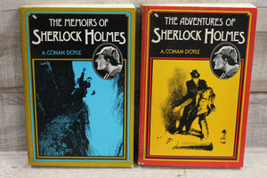 The Memoirs / Adventures Of Sherlock Holmes Duel Book Box Set -Used