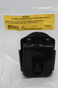 AMT Hardballer Double Conceal Mag Holder - Black - New
