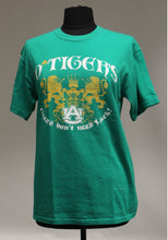 Load image into Gallery viewer, UA &quot;O Tigers - Tigers Don&#39;t Need Luck&quot;, Size: Medium, Green