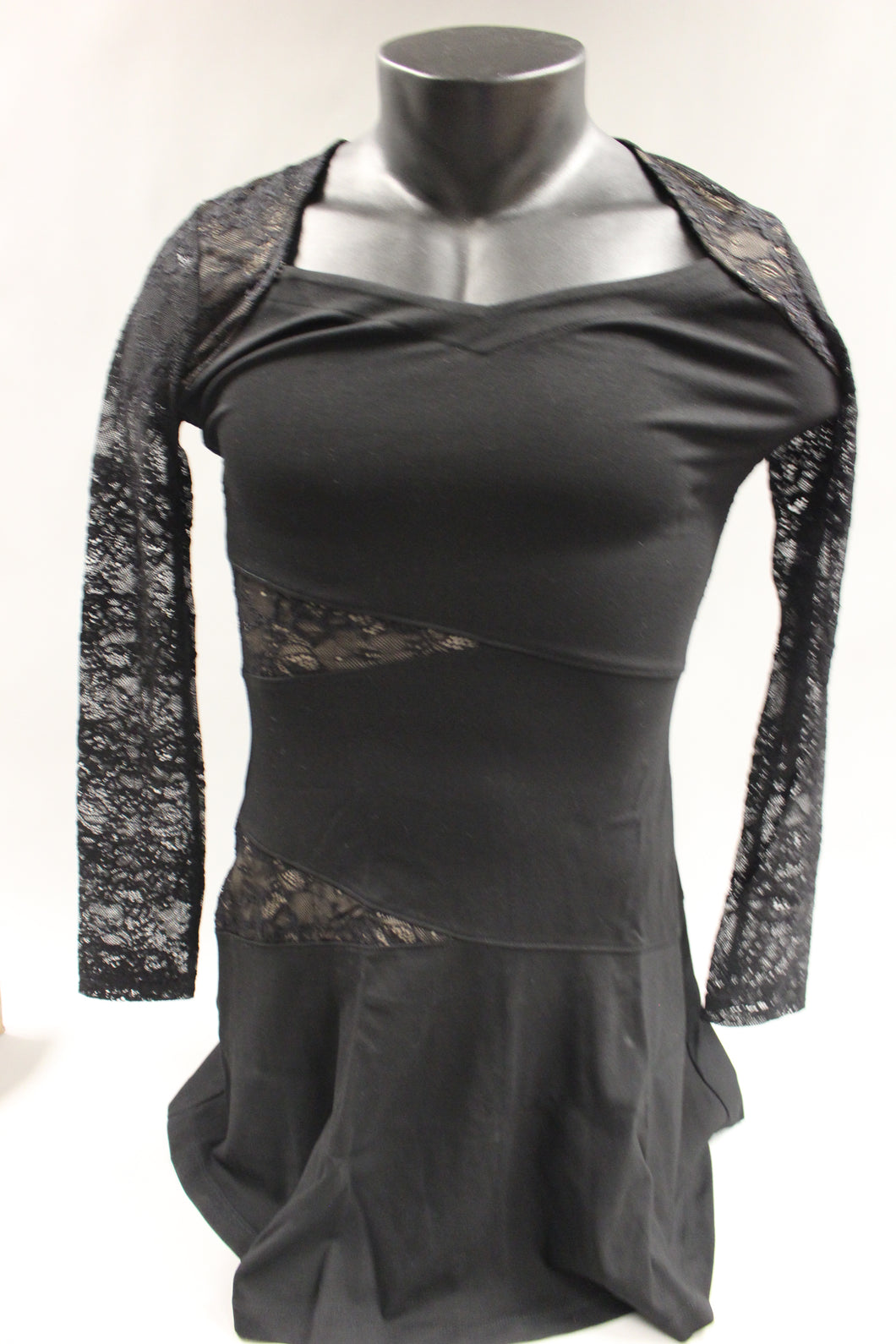 Ali and Jay Size Medium Women's Back Zip Up Dress -Black -Medium -New