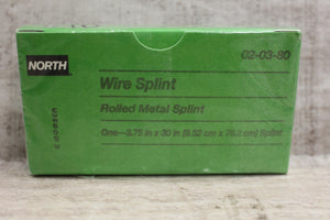 Honeywell North 020380 Metal Wire Splint -Silver -New
