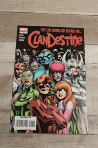 Marvel Comic They Live Among Us Beware The ClanDestine - #1