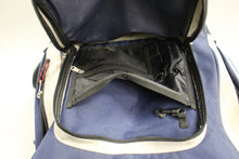 Load image into Gallery viewer, Cal Pak Awestruck Rolling Backpack Luggage -Blue/Black -Used