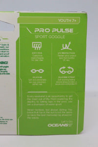 Oceans7 Pro Pulse Sport Goggle, Youth 7+, ONG0368, New - Color: Black