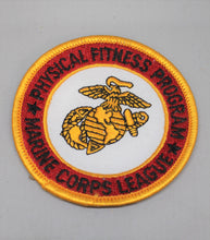 Load image into Gallery viewer, Marine Corps League Physical Fitness Program Patch - 3&quot; - Sew On