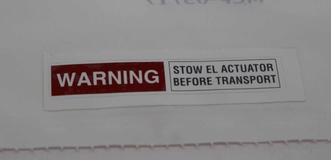 Warning Identification Marker, 7690-01-528-7591, SM-C-800566-7 
