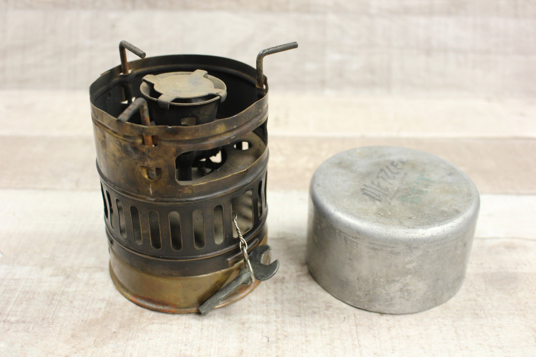 Brass Swedish Benzoline Lamp Petrol Essence Bensin Vintage Camp Stove (#3)