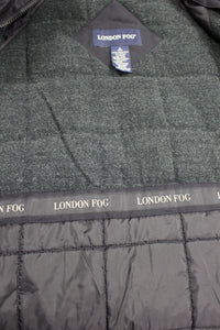 London Fog Ladies Black Winter Coat, Size: Small P