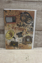 Load image into Gallery viewer, Happy Fathers Day 3D Music Antique Style Card -Antique Style -New