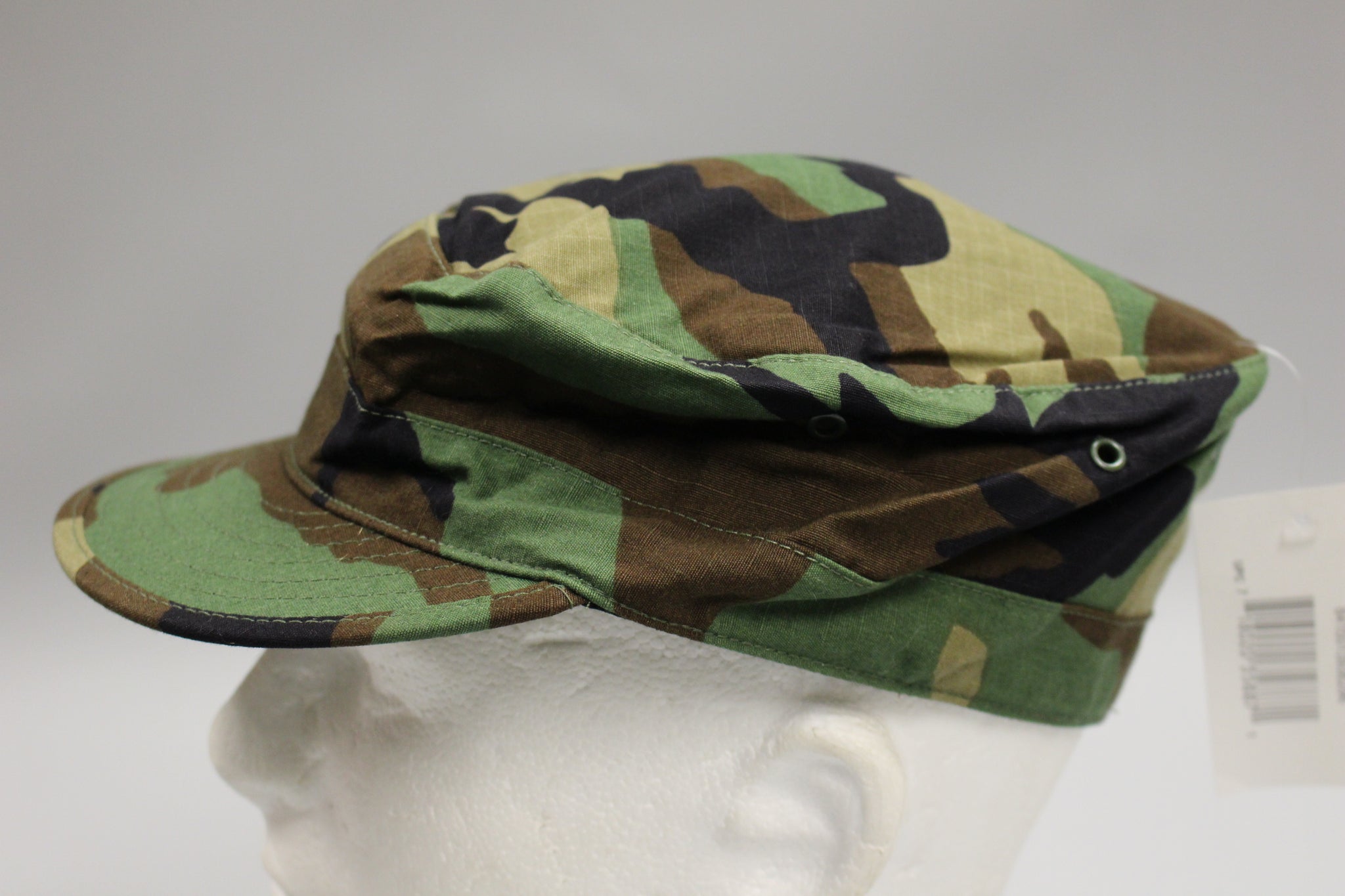 US Army Woodland Hot Weather Cap / Hat - Size: 6-5/8 - 8415-01-393-6299 -  New