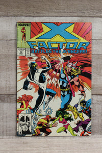 1988 Marvel Comics X Factor Battles The Avengers - #32