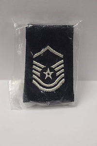 Set of Air Force Enlisted Master Sergeant Epaulet, Small, 8455-01-388-8205, New