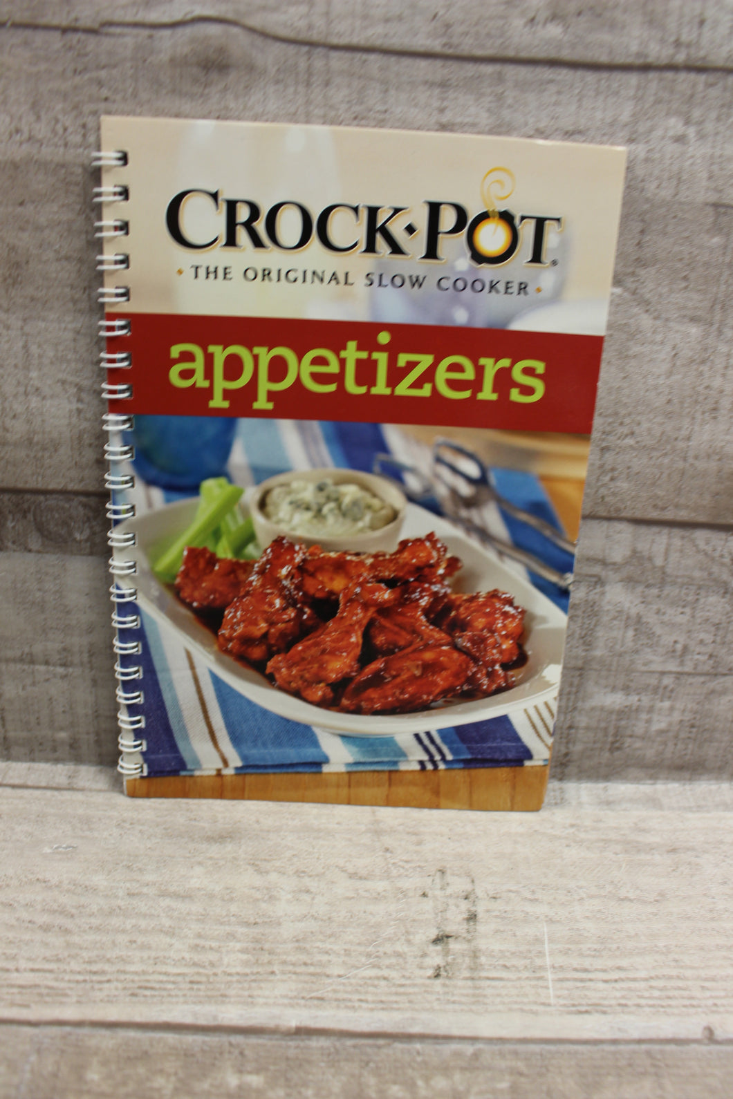 Crock Pot The Original Slow Cooker: Appetizers Book -Used