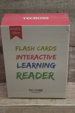 Load image into Gallery viewer, TecBoss Interactive Learning Reader Flash Cards - Ages 18+ Months - Pink - New