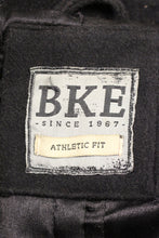 Load image into Gallery viewer, BKE 67 Black Lined Button Up Coat. Medium
