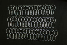 Load image into Gallery viewer, Steel Shower Curtain Hooks, NSN 7230-00-252-3394, NEW!