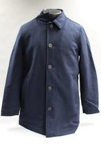 Load image into Gallery viewer, Amazon Essentials Men&#39;s Wool Blend Heavyweight Car Coat, Navy, Medium, New
