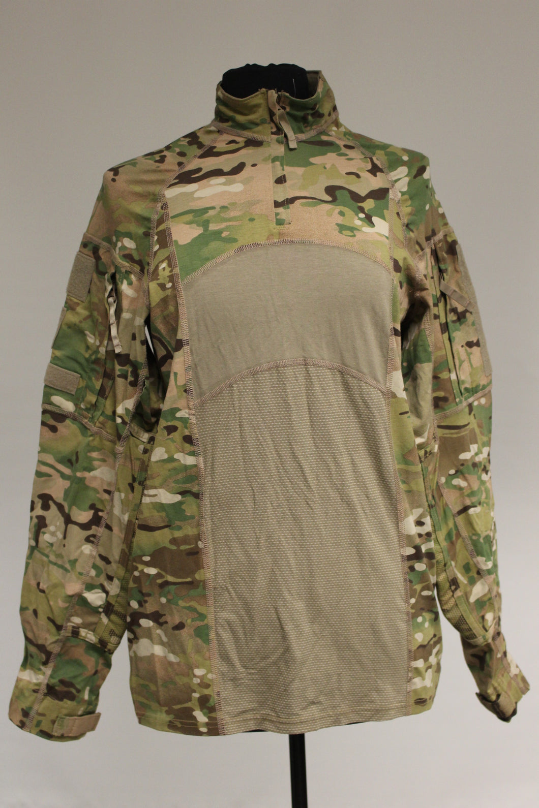 Multicam Advanced Improved FR Combat Shirt With Quarter Zipper - Small - Used