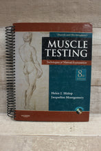 Load image into Gallery viewer, Muscle Testing Techniques Of Manual Examination By Helen J. Hislop -Used