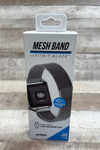 Load image into Gallery viewer, FitBit Blaze Adjustable Mesh Band with Magnetic Clasp Replacement - Silver - New