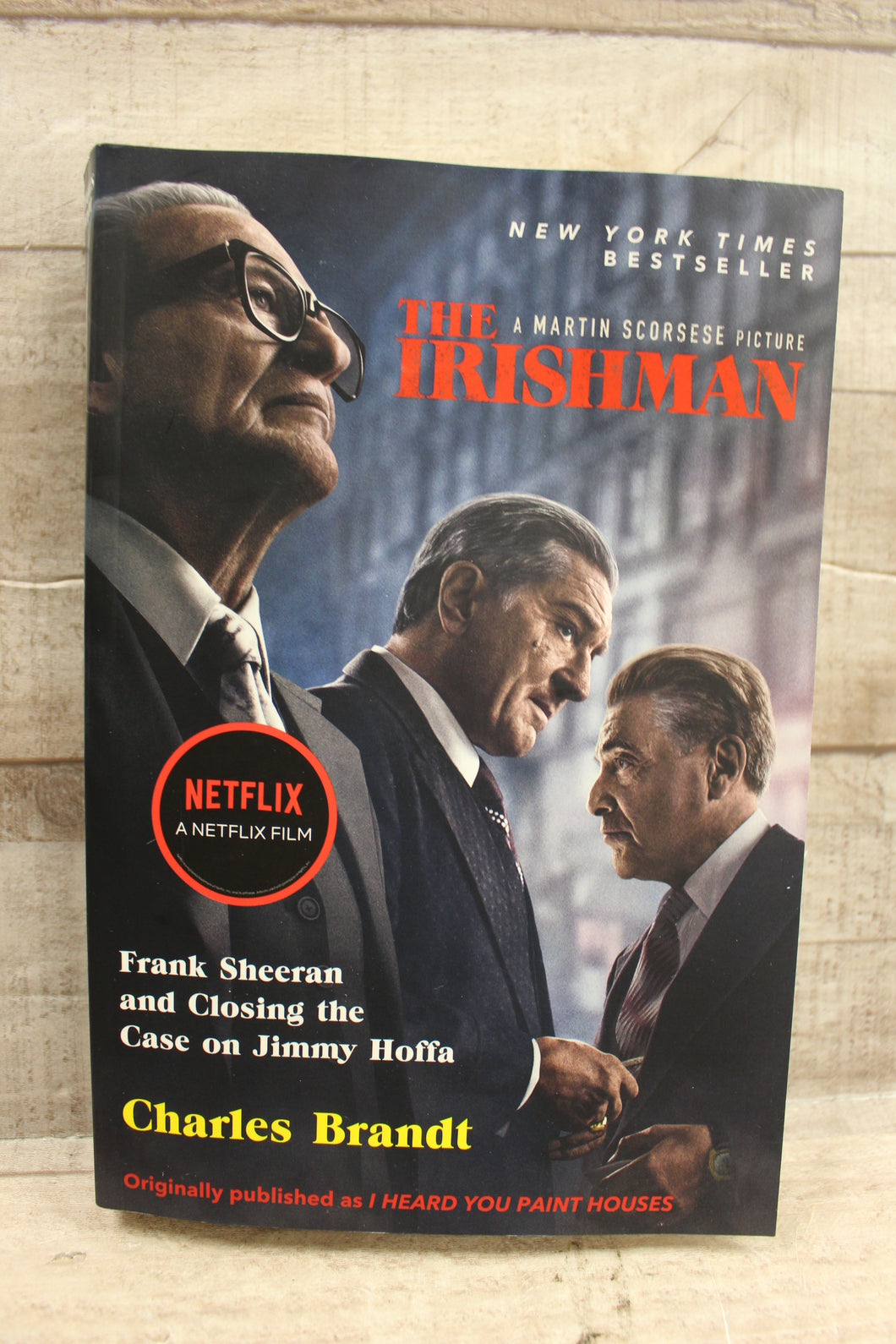 The Irishman The Book By Charles Brandt -Used